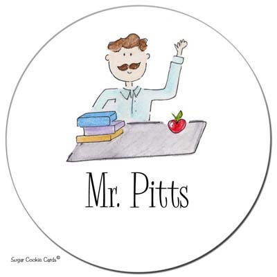 Sugar Cookie Gift Stickers - Mr. Pitts